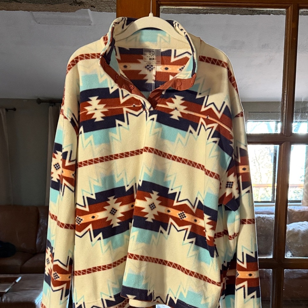 Roper Multicolor Southwestern Fleece